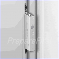 Door & Window Lock - Sliding -  Versi-Mount - WHITE - 2 Pack