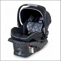 Car Seat - Infant Carrier (4 to 30 lbs) - BRITAX B-SAFE™ - Black