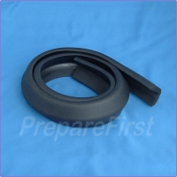 Cushion - BLACK - Adhesive - 3 INCH TALL - Edge - 6 FT Roll