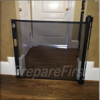 Gate - BLACK - Retractable - 72 INCH SPAN