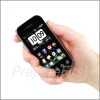 Self-Defense Stun Device - CELL PHONE EXTERIOR - BLACK