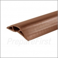 Floor Moulding Cord Cover - BROWN - 5 FT