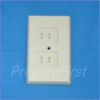 Outlet Cover - 2 prong - IVORY