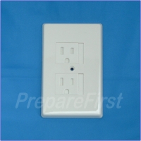 Outlet Cover - 3 Prong - IVORY