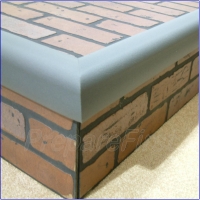 Hearth Protection - GRAY - Pad & Frame