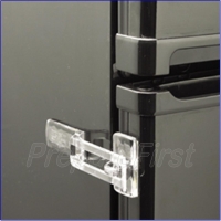 Refrigerator / Freezer Door Lock - CLEAR