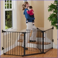 Gate - BLACK - CONFIGURABLE - Extension - 24 INCH