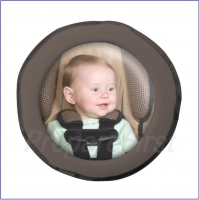 Mirror - Rear Facing Child - Rear Seat Mount - Round