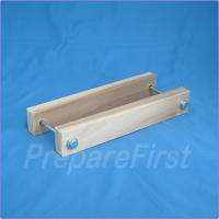 Gate Mount - NATURAL - Post Clamp - 3.5 TO 5.5 INCH POST
