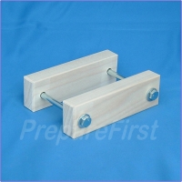 Gate Mount - NATURAL - Post Clamp - 2 to 3.5 INCH POST