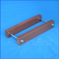 Gate Mount - BROWN - Post Clamp - 5.5 TO 7.5 INCH POST