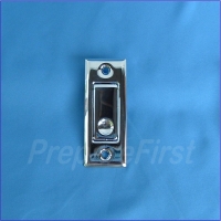 Door Lock - CHROME (POLISHED) - Pocket Door Barrier