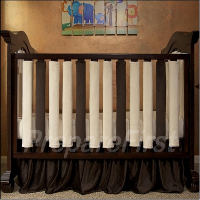 Vertical bumpers hot sale for cribs