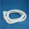 Cord Cover - WHITE - FLEXIBLE - 10 FT - 1/2 Inch Diameter