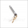 Self-Defense Pepper Spray - Keychain Baton - PEWTER