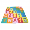 Cushioned Floor Mat - ABC Pattern - 5 x 5 Foot (25 SQ FT)