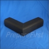 Cushion - BLACK - Adhesive - 3 INCH TALL - Corner