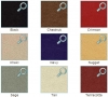 Hearth Protection - TOTAL SURFACE CUSHION - CUSTOM COLORS - FABRIC SAMPLES (UP TO 5)