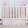 Crib Safety Vertical Bumpers - PINK AND/OR CREAM - EXTRA 2 PACK