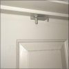 Door Lock - Overhead - Metal - 1 3/4 Inch Door Capacity - 24 Inch Extension Rod