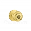 Door Lock - BRASS - Keyed Knob