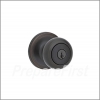 Door Lock - ANTIQUE BRONZE - Keyed Knob