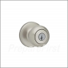 Door Lock - SATIN NICKEL - Keyed Knob