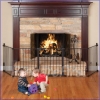 Gate - BLACK - CONFIGURABLE - 5 PANEL (Fireplace Model)