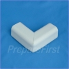 Cushion - IVORY - Adhesive - 1 INCH TALL - Corner