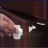 Cabinet & Drawer Lock - Magnetic #1  - Adhesive Mount