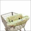 Washable Cover for Shopping Cart & High Chair - DAMASK / AVOCADO