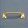 Window Sash Handle - BRASS - 2 Pack