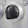 Stove Knob Locks - Perimeter - CLEAR - 5 Pack