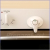 Oven Door Lock - Swivel - WHITE