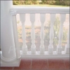 Railing/Banister Barrier - WHITE - RETRACTABLE ROLL - 16 FT