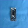 Door Lock - CHROME (POLISHED) - Pocket Door Barrier