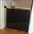 Gate - BLACK - Retractable - Time Delay - 51 INCH
