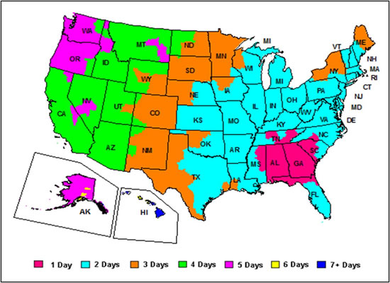 Shipping Map